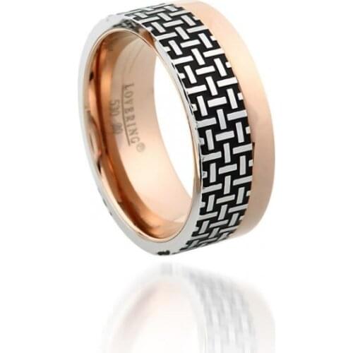Lvr530 Steel Wedding Ring