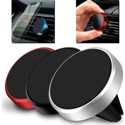 OcioDual Mini Magnetic Bracket for Car Grid with Powerful Magnet for Phone GPS MiniSupport for Mobile in Vehicle