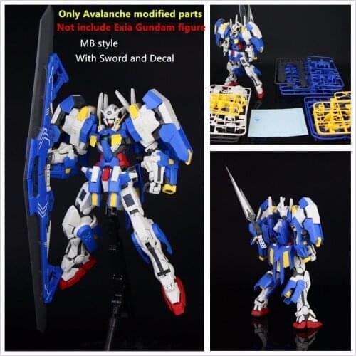 FPM Avalanche modified parts MB style for Bandai MG 1/100 GN-001 Exia Gundam