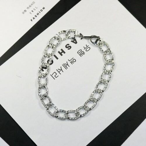 2020 New Blogger Net Red Chain Exaggerated Short Fashionable Necklace Female Accessories