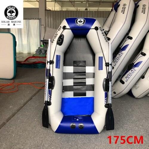 Single Fishing Boat PVC Standable Inflatable Kayak With Free Accessories For Outdoor Water Sports Factory Outlets
