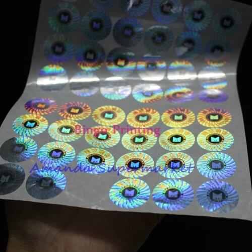 Accept Custom Anti-fake Hologram Laser 3D Holographic Warranty VOID If Remove Sticker (Don`t place order before enquiry)