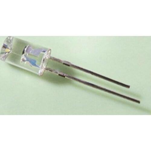 MIX Water clear Flat Top Concave 5mm Candle Flickering led diode Light beads