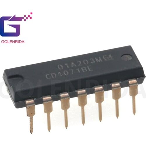10PCS CD4071BE DIP14 CD4071 DIP 4071BE DIP-14