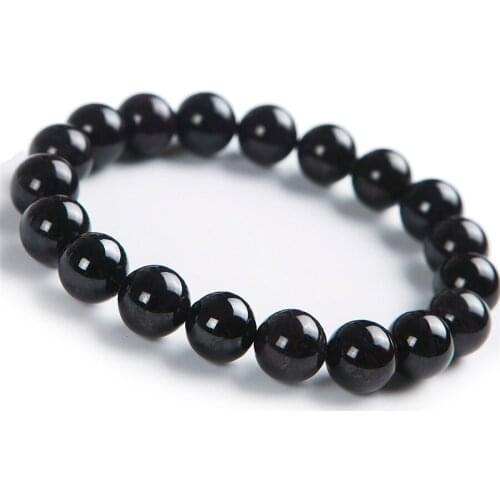 11mm South African Genuine Purple Natural Sugilite Bracelets Women Femme Charm Stretch Healing Crystal Round Bead Bracelet AAAA