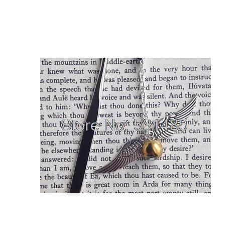 12pcs HP Golden Snitch charm bookmark