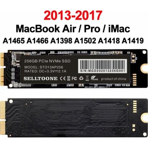 256GB 512GB 1TB SSD For Macbook Air A1465 A1466 EMC2631 2632 2925 MacBook Pro A1398 A1502 iMac A1418 A1419 Upgrade SSD Capacity