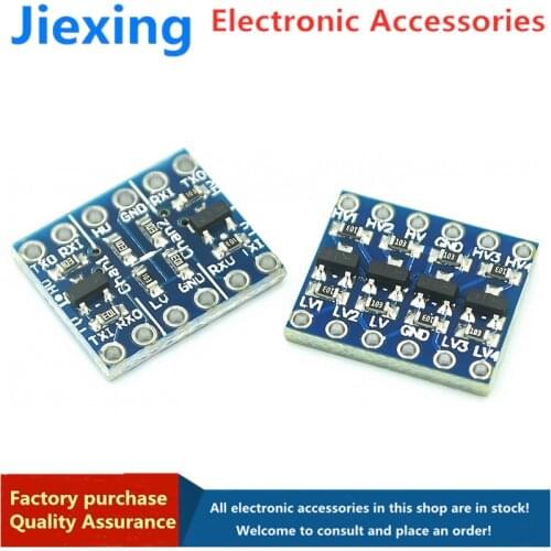 5 pieces of 5V-3V IIC UART SPI, etc. 2 way/4 way level conversion module 2 way/four way pin header