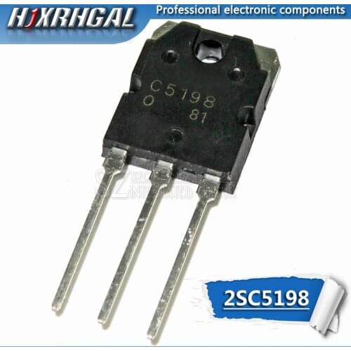 Free shipping 10pcs/lot Amplifier tube 2SC5198 C5198 TO-3P new original