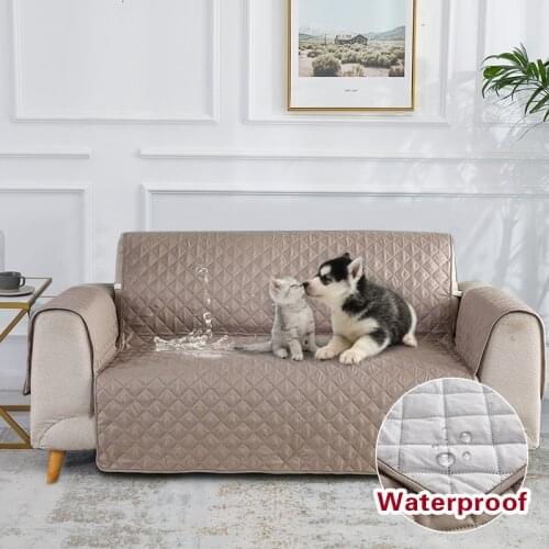 Sofa Couch Cover Removable Anti-Skid Sofa Protector Cover Dirt-Proof Embossing Process Pet Dog Chair Mat 1/2/3 Seats