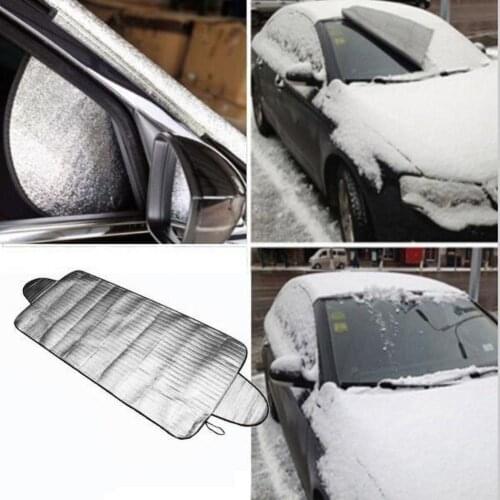 Car Vehicle Windscreen Cover Heat Sun Shade Snow Frost Ice Shield Protector защита от солнца в авто солнцезащитный козырек