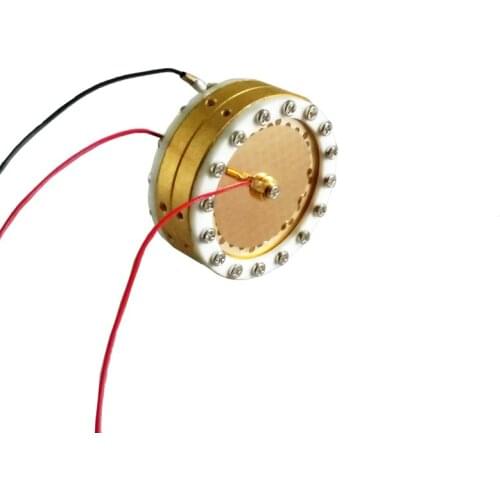 34mm Capsule Large Diaphragm Condenser Mic Capsule Double Sided Gold-Plated for Recording Studio Mic