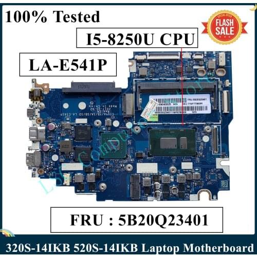 LSC For Lenovo 320S-14IKB 520S-14IKB Laptop Motherboard 5B20Q23401 LA-E541P With i5-8250U CPU DDR4 MB 100% Tested Fast Ship