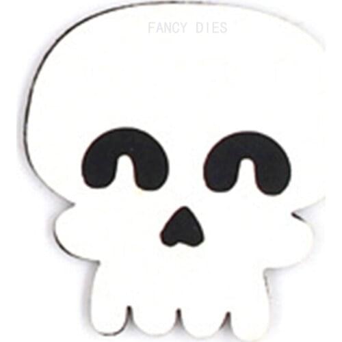 2021 New Skull halloween Cutting Dies Wooden Dies Suitable for Common Die Cutting Machines on the Market