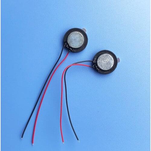 New Adhesive plastic sound speaker 8 ohms 1 watt 8R 1W speaker diameter 15mm thickness 4mm Loudspeaker
