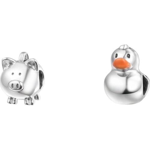 One Set Silver Pendant Sparkling New Valentines Day Sterling Autumn Charm S925 Anniversary Bracelets Beads for Jewelry Making