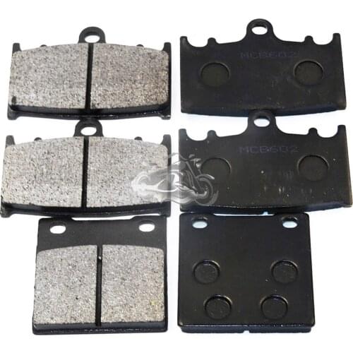 Front+Rear Brake Pads Set For Suzuki Bandit GSF400 GK75A 1989-1997 92 93 94 95 96 Motorcycle