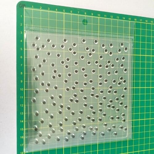 Polka Dot Sprinkle Clear Stamp Transparent Seal DIY Scrapbooking Card Making Clear Silicone Stamp Crafts Supplies 2021 New