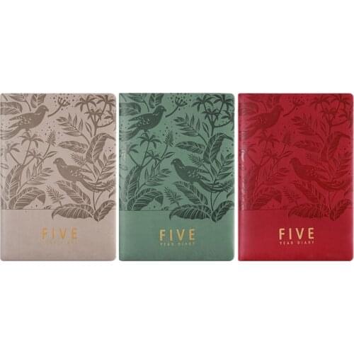 Five Year Diary Notebook A5 Yearly Agenda Journal Business Notepad Planner Organizer School Office Stationery