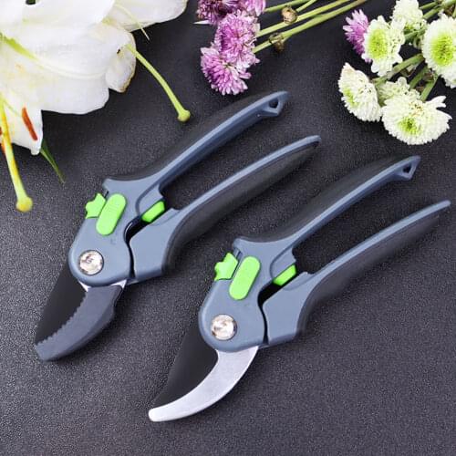 Garden Plant Trim Pruning Shears Branch Cutter Scissor Shear Floristry Grape Secateur Pruner Pruning Vine Seedle Graft Tool