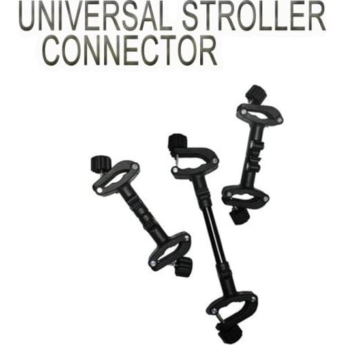 3 pcs Safety Stroller Connector Pram Twins Linker Universal Easy Use Coupler Bush Portable Joint Adjustable Pushchair Accessorie