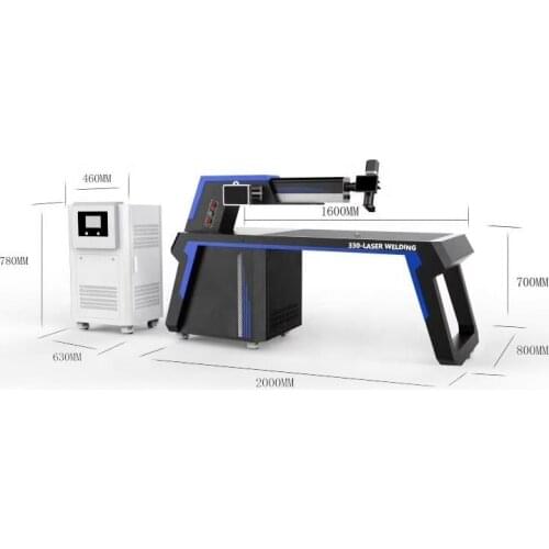 300W 450W 500W Channel Letter Laser Welding Machines With CE