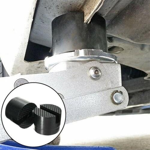 Jack Adapter Lift Rubber Pad Universal Car Parts Rubber Support Pad Car Slotted Frame Rail Floor
