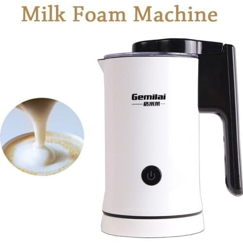 Automatic Milk Foam Machine Household Milk Frother Commercial Fancy Coffee Milk Foam Making Machine CRM8008