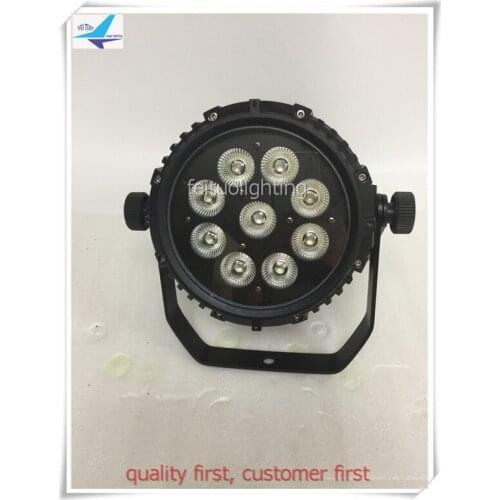 Free shipping charge flight case led 9*12w battery case outdoor wall fixture led uplights waterproof rgbwa uv battery par