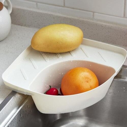 Drain Basket Wide Application Strong Bearing Capacity PP Easy to Use Quick Drainage for Home Kitchen Tableware Plate Tools
