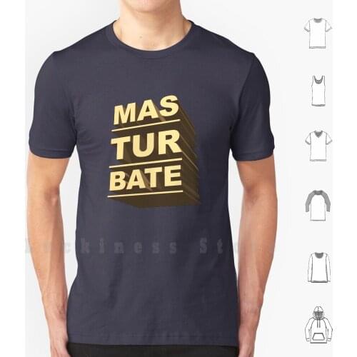 20th Century-Mas Tur Bate T Shirt Print 100% Cotton New Cool Tee Masturbate Masturbation Masturbating Masturbated