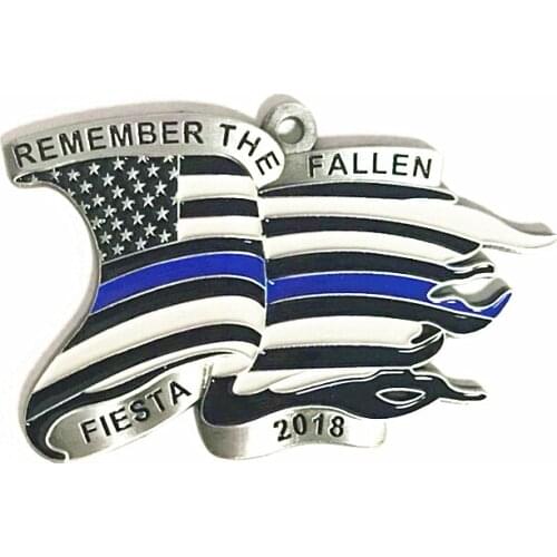 Custom Fiesta Medal In 3D Effect