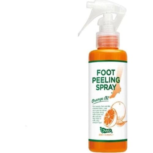 Cosmetics Peeling Foot Spray Orange Natural Essence Pedicure Dead Hands Skin Exfoliating Mask Whiten Baby Foot Care Tool
