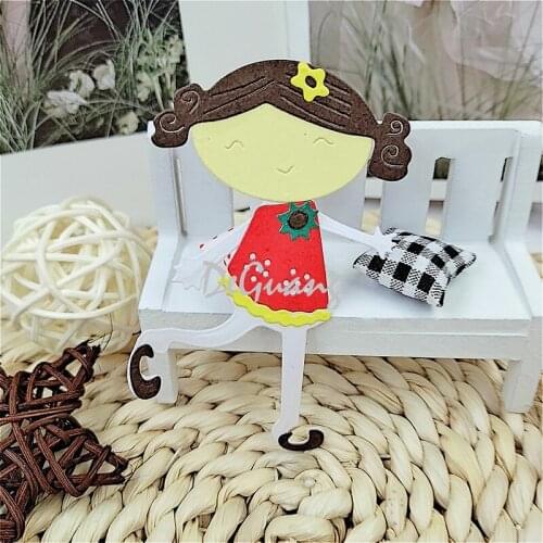 Deguang metal cutting die DIY scrapbook 3D photo album handmade creative skirt girl decoration paper mold 2020 NEW