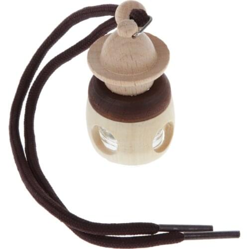 Pack of 4 Home Car Hanging Perfume Bottles Pendent Refillable Air Freshener