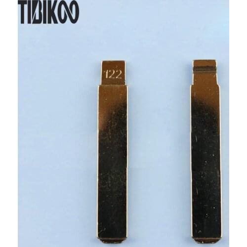 NO.122 Key Blade for Citroen C4L Replacement Key Blade Side Groove