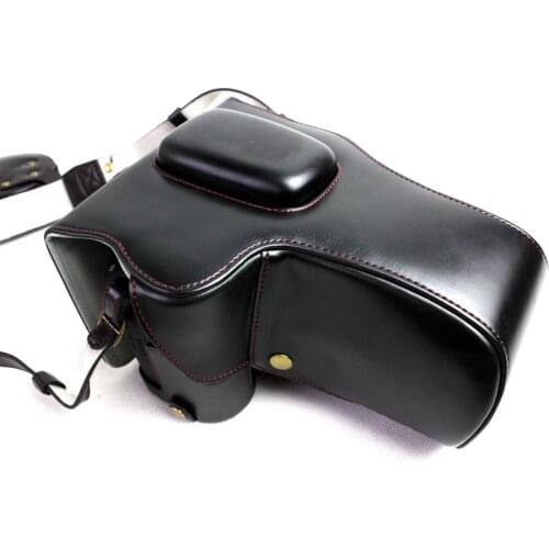 Deluxe Edition PU Leather Camera Case Cover For Canon EOS 6D II 6D2 6DII 6D Mark ii With Storage Bag Bottom Opening Case