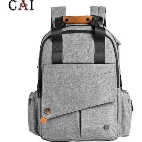 New Brand Waterproof Outdoor Travel Nappy Backpack Bag Mummy Large Capacity Stroller Bag Mom Baby Designer Nursing Diaper Bags