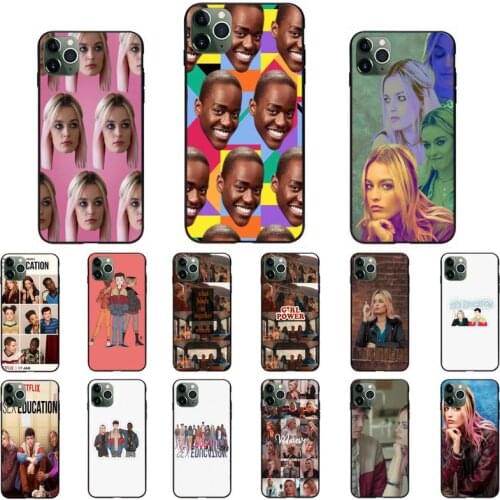 YNDFCNB Sex Education Soft Rubber Phone Cover For iPhone 8 7 6 6S Plus 5 5S SE 2020 11 11pro max XR X XS MAX