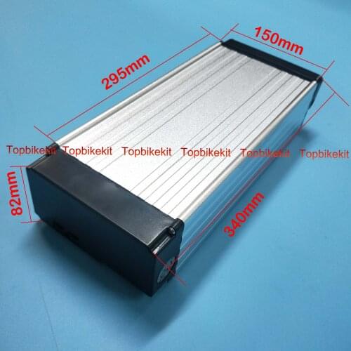 03/ 05/07 Battery case Ebike Battery case Aluminium Rear Rack Case 36V for ebike battery 18650 cells Battery Box ebike parts