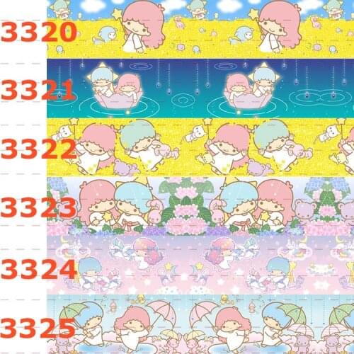 10yards - different sizes-Cartoon Grosgrain ribbon - Melody/Lovely pattern printed ribbon