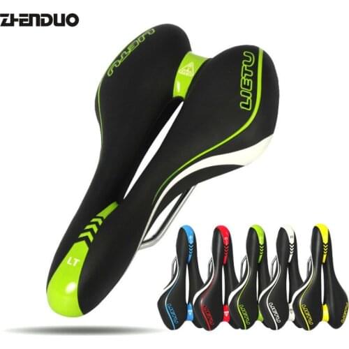 100% High Quality Bicycle Seat Saddle Comfortable Mountain Bike Road Car Riding Equipment Accessories