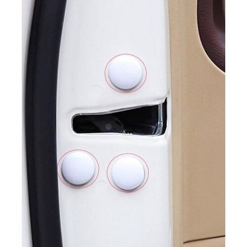 12Pcs Car Door Lock Check Screw Protect Cover Trim Stickers Waterproof For Nissan X-trail Xtrail T32 2020 2019 2018 2021