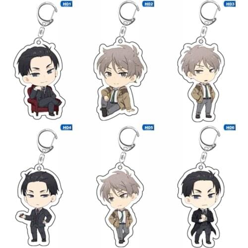 2020 Japan Anime Balance:UNLIMITED Kanbe Daisuke Cosplay Acrylic Figure Keychain Keyring Bag Pendants Gift