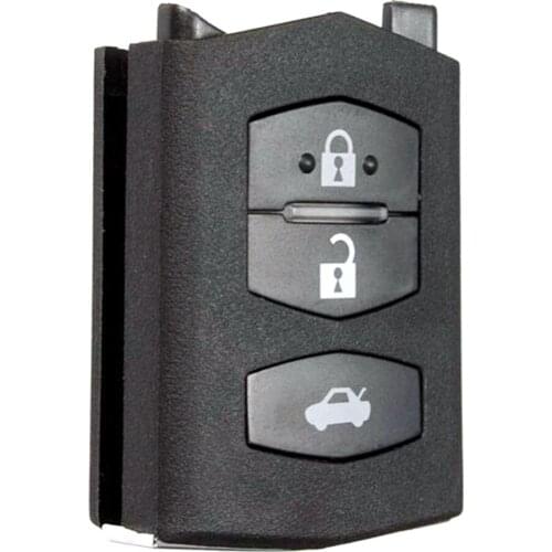 3 Button Remote Key Fob Case Shell，Box For Mazda 3 6 MX-5 RX-8 CX7 NO Blade