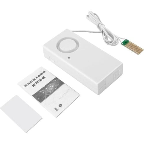 Water Leakage Alarm Detector 120dB Water Alarm Leak Sensor Detection Flood Alert Overflow Home Security Alarm System