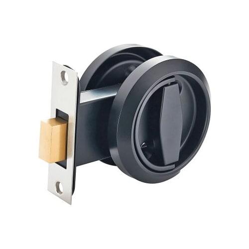 Two Size Beautiful invisible locks, 3 colors,backdrop invisible handle,Installed on one side of the door,No key,door lock