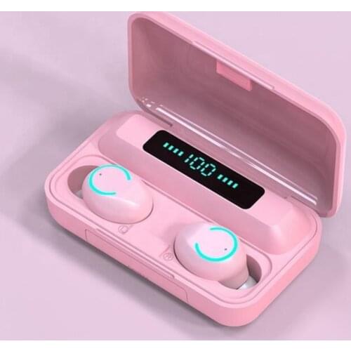 F9-9 TWS Macarons Color Touch Wireless Bluetooth 5.0 Headphone In-ear Noise Canceling Bluetooth Earphone Stereo Headset