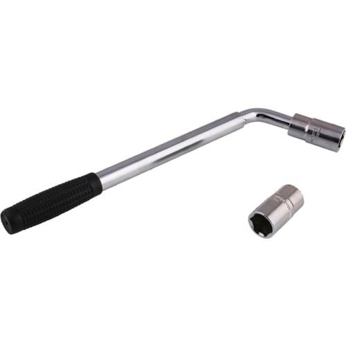 Wrench 4 Way Lug Nut Tool Adjustable Lug Nut Socket for Wheel Tire Change