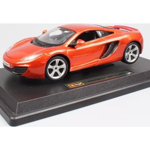 1/24 scale bburago star collection Mclaren MP4 12C M838T super sports model Diecasts & Vehicles miniatures car toys for children